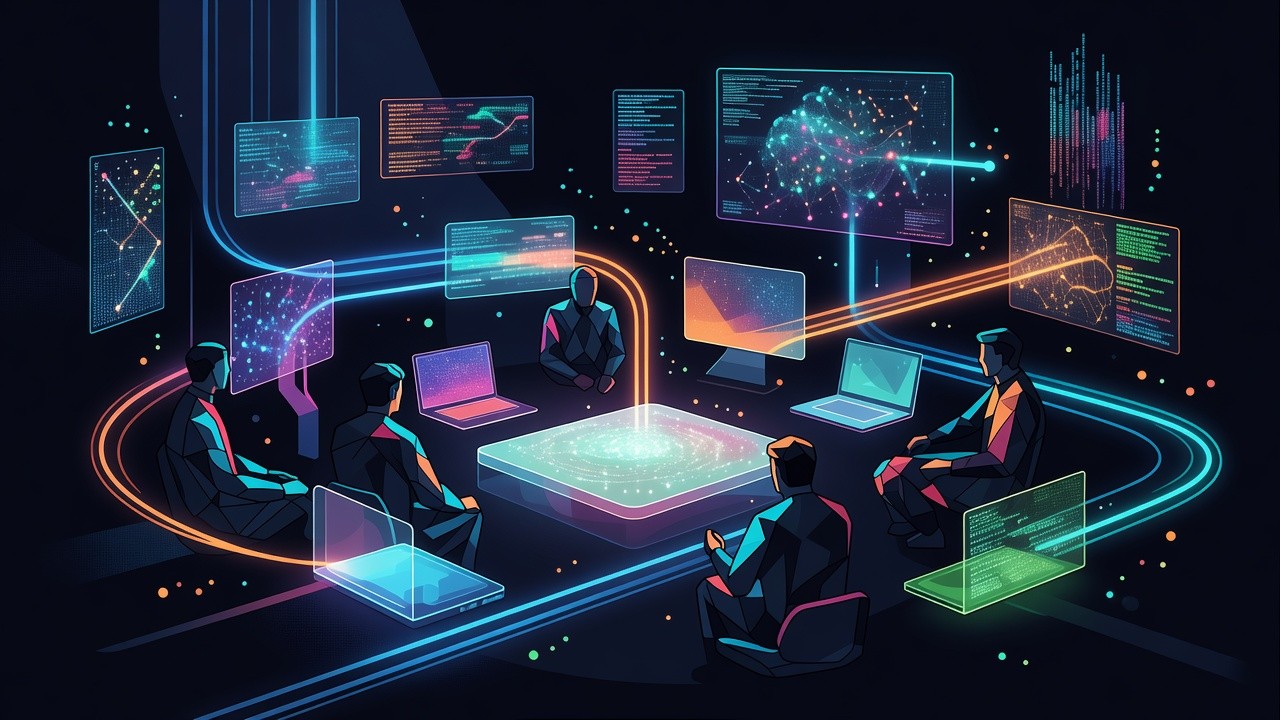 Abstract external attack surface management visualization