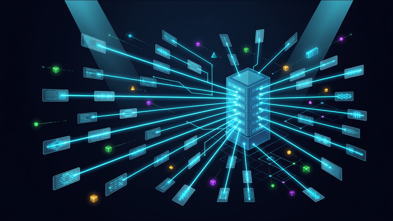 Abstract external attack surface management visualization