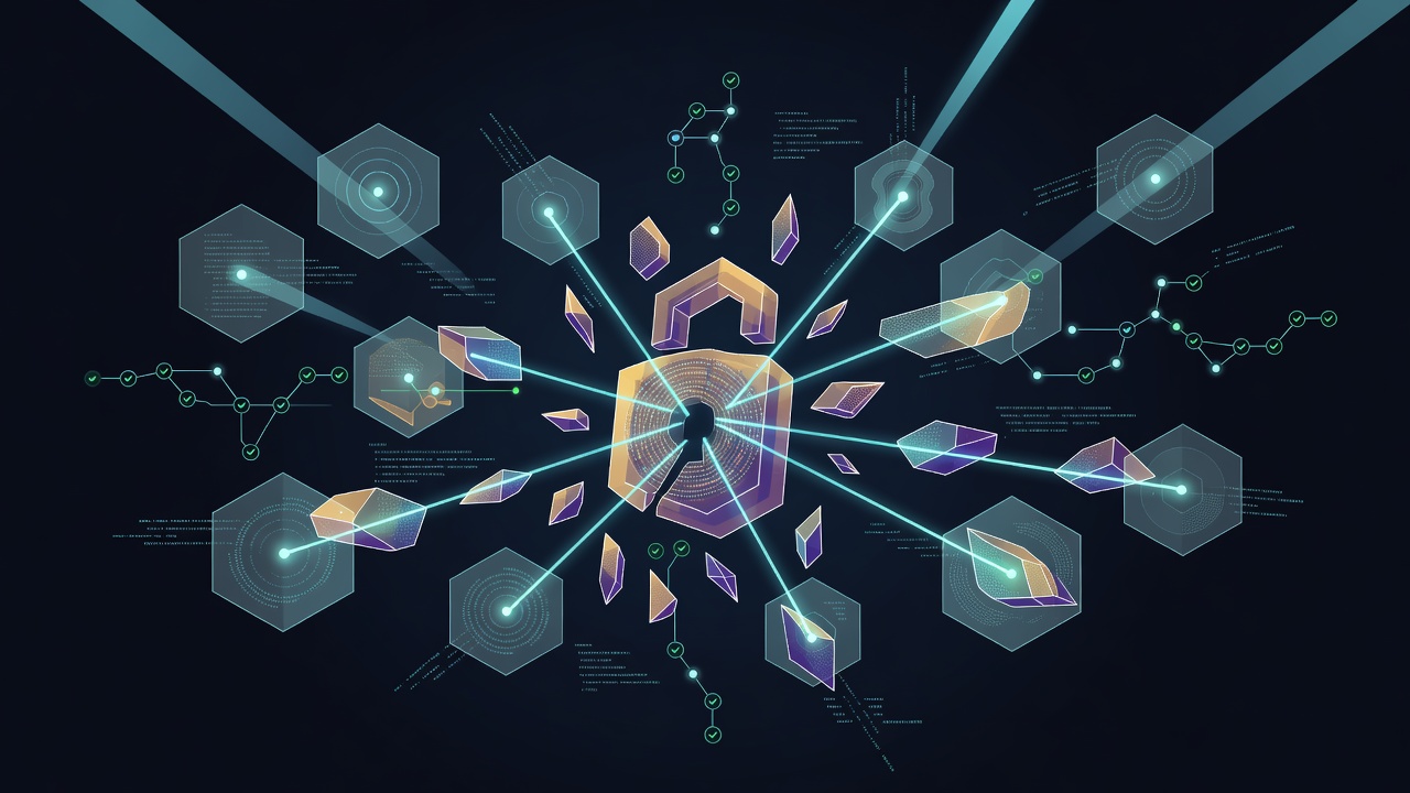 Abstract external attack surface management visualization