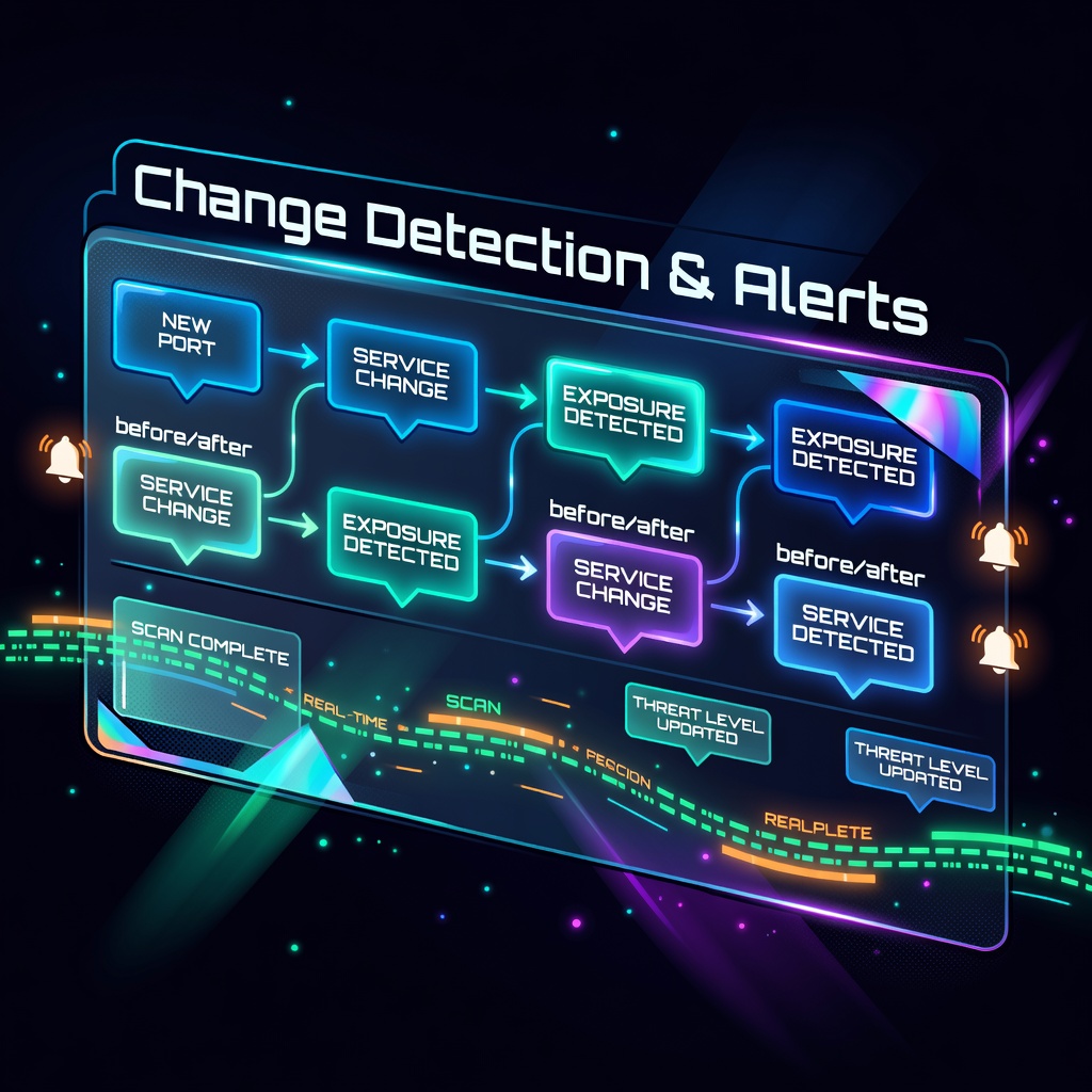 Change detection and exposure alerts