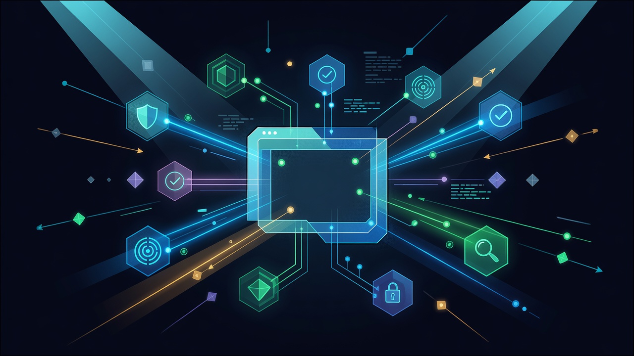 Abstract external attack surface management visualization